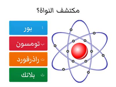 الذرة: نموذج بور الذري