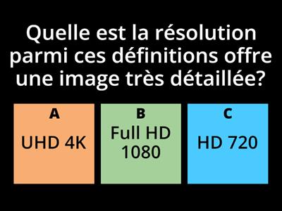 Quiz sur les règles de captation vidéo