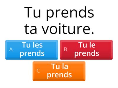 U9 Les pronoms COD (basic)