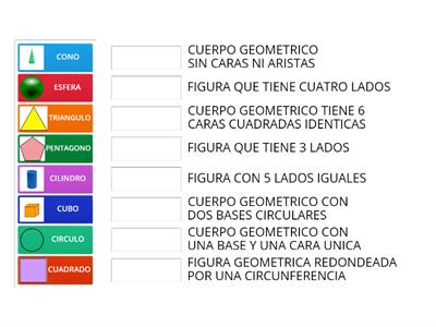 Repaso de CUERPOS GEOMETRICOS