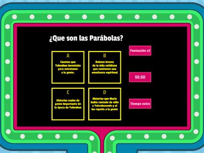 Juego de Preguntas Parabolas