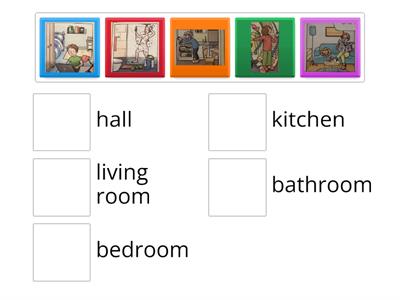 rooms in a house