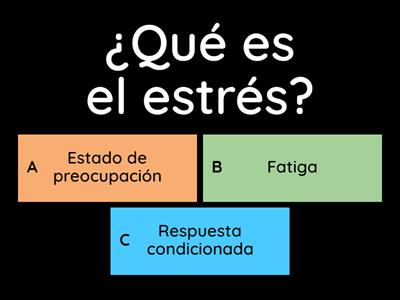 ESTRÉS Y ESTRÉS LABORAL