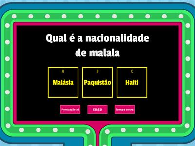 Quiz da malala