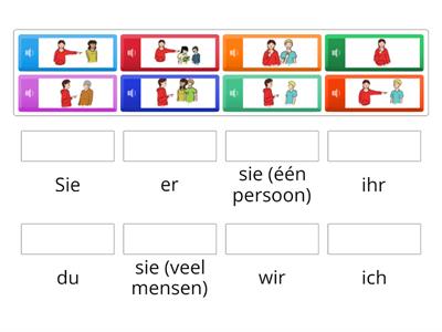 Duits - Persoonlijke voornaamwoorden