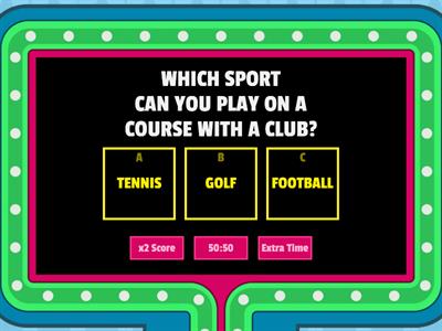 Y1 - WHICH SPORT?