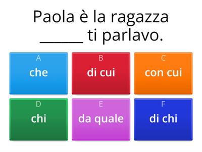 Pronomi relativi