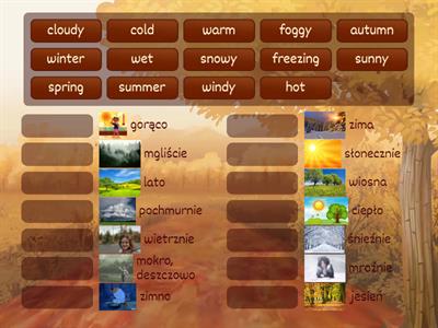 BRAINY 5 UNIT 1 SEASONS AND WEATHER