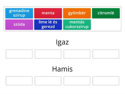 Mit tartalmaz a Mojito koktél