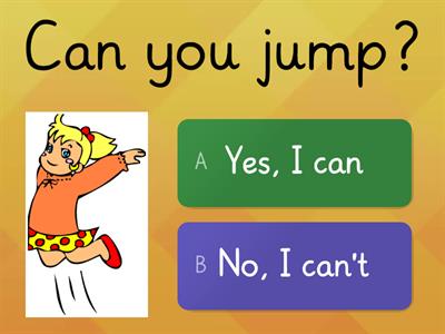Grammar: Can / Can`t