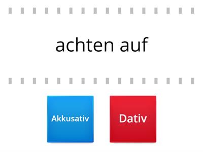 B1 - 3. Verben mit Präpositionen (Akk./Dativ) 