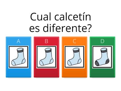 Encuentra el objeto diferente 