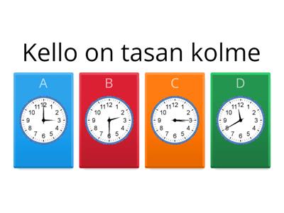 Läi 4 Mitä kello on? 