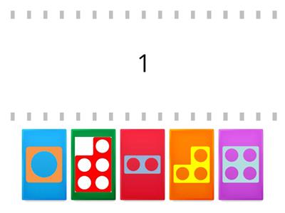 matching 1 to 5 (numicon)