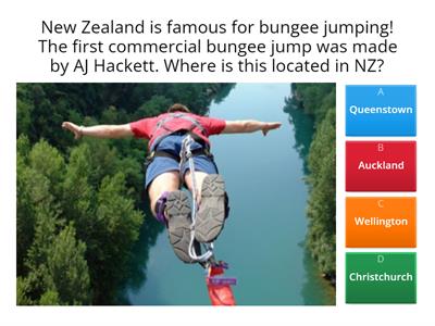 New Zealand Travel Quiz MH