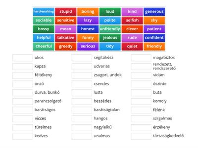 English File 1b -Appearance 5 Personality1