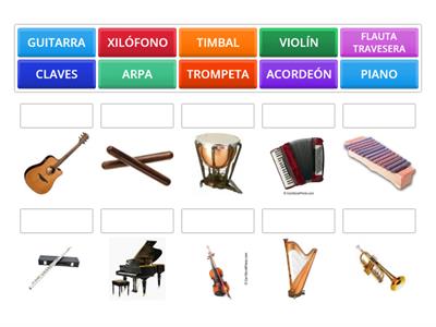 INSTRUMENTOS DE LA ORQUESTA