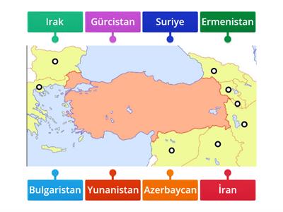 Türkiye`nin komşuları