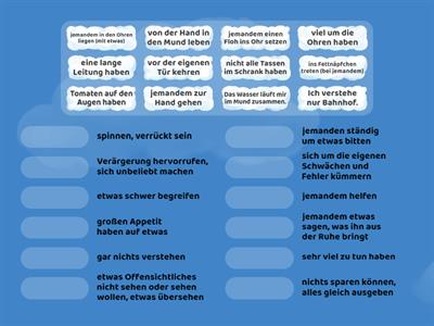 Redewendungen B1+/B2