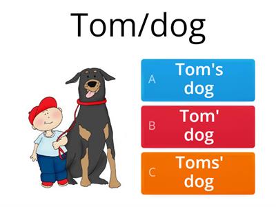 Possessive case singular and plural