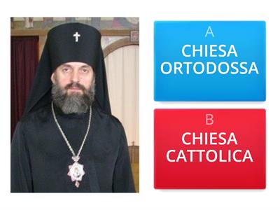 CATTOLICI  ORTODOSSI  PROTESTANTI