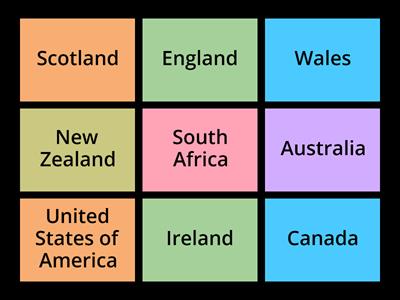 Nationalities