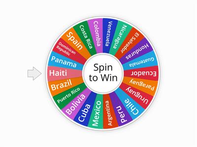Hispanic/Latinx Country Wheel