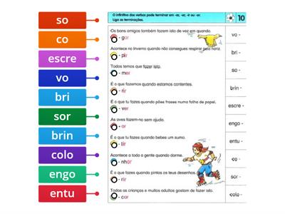 Brincar com as palavras 1 - Olhar e descobrir! - 10