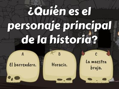 ¿CUÁNTO SABES DEL CUENTO : DISCULPE, ¿ES USTED UNA BRUJA?