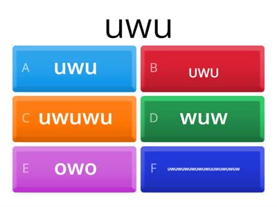 YES UWU...