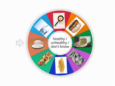 Healthy / unhealthy foods