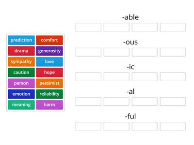 FCE -  Verbs to Nouns - Word Formation