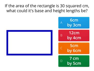 Area of Rectangles and Squares