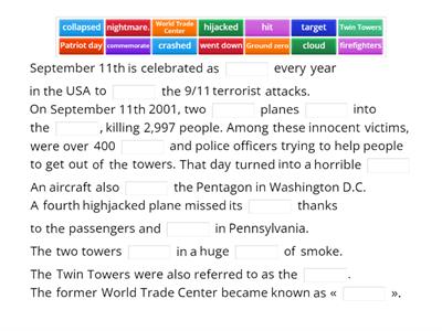 Remembering 9/11 - Trace écrite 1, part 1 