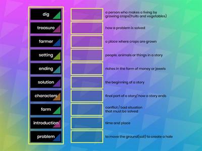 GR5 GEN UNIT 12 VOCABULARY 1