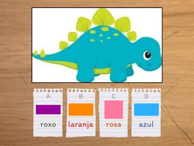 Copia de Jogo de associação entre dinossauros e cores