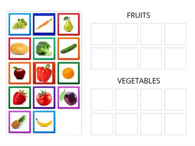 FRUITS/VEGETABLES