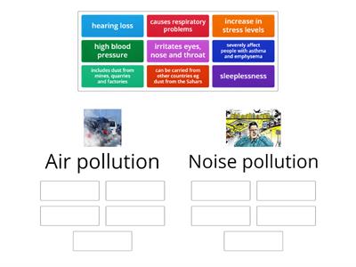 Environmental Conditions: Air and Noise Pollution