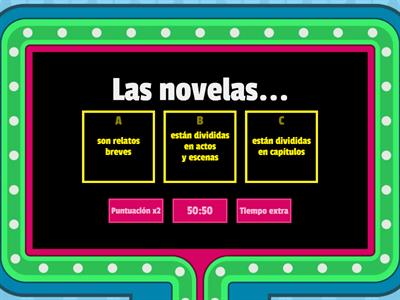 Las novelas 