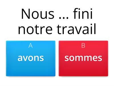 Passé composé - Etre ou Avoir?