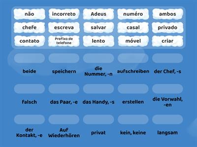 A1 L2 a Deutsch - Portugiesisch