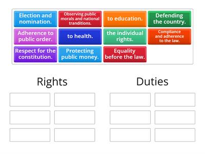 Y7 - Duties and Rights