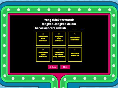 Soal pengetahuan wawancara