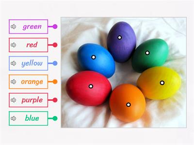 Easter eggs - colours