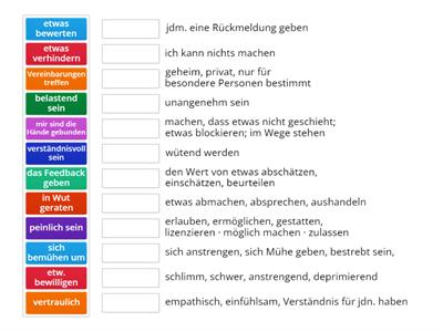 Wortschatz Fokus B2  L7