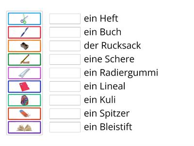  ABC Deutsch 1  Schulsachen cz. 2 