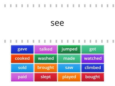 Simple past tense