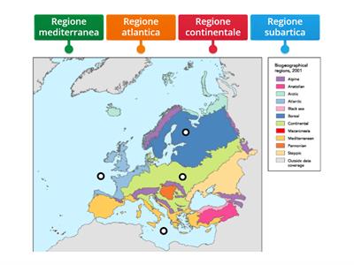 Regioni climatiche in Europa