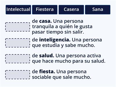 Tipos de personas