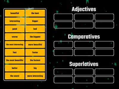 Comparisons - sort out